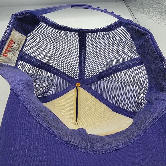 Willy Wonka Violet Adults Purple Trucker Hat Casual Outdoors Lightweight main image 7